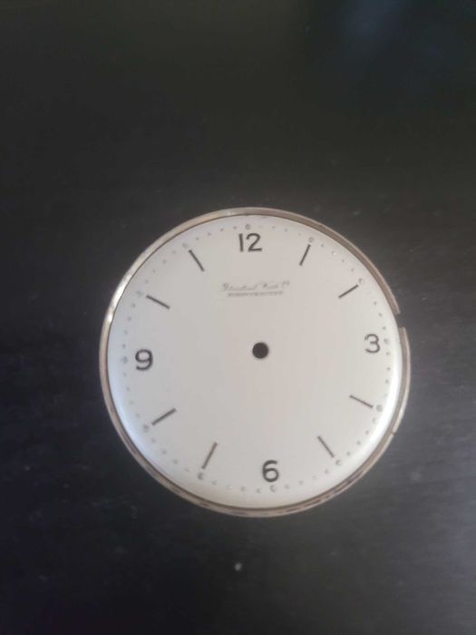 Cadran IWC Schaffhausen alb perlat