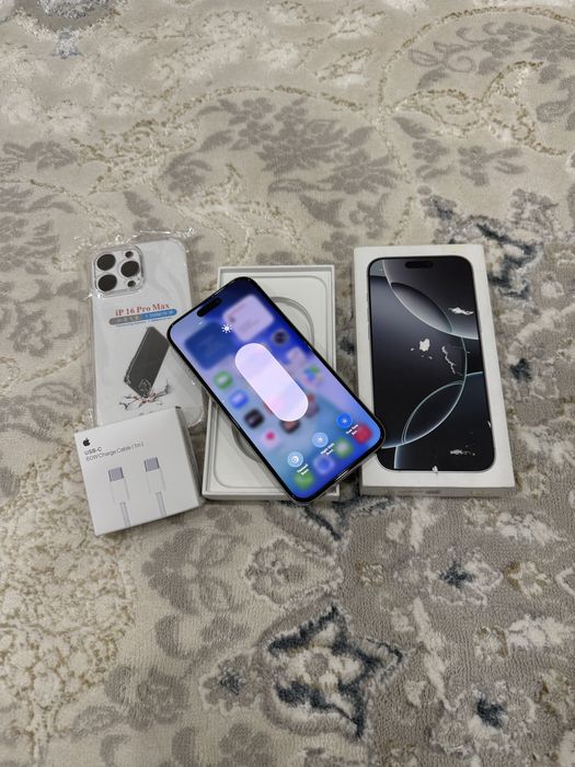 Iphone 16 Pro Max Айфон 16 Про Макс 91 % АКБ ВСЕ РОДНОЕ