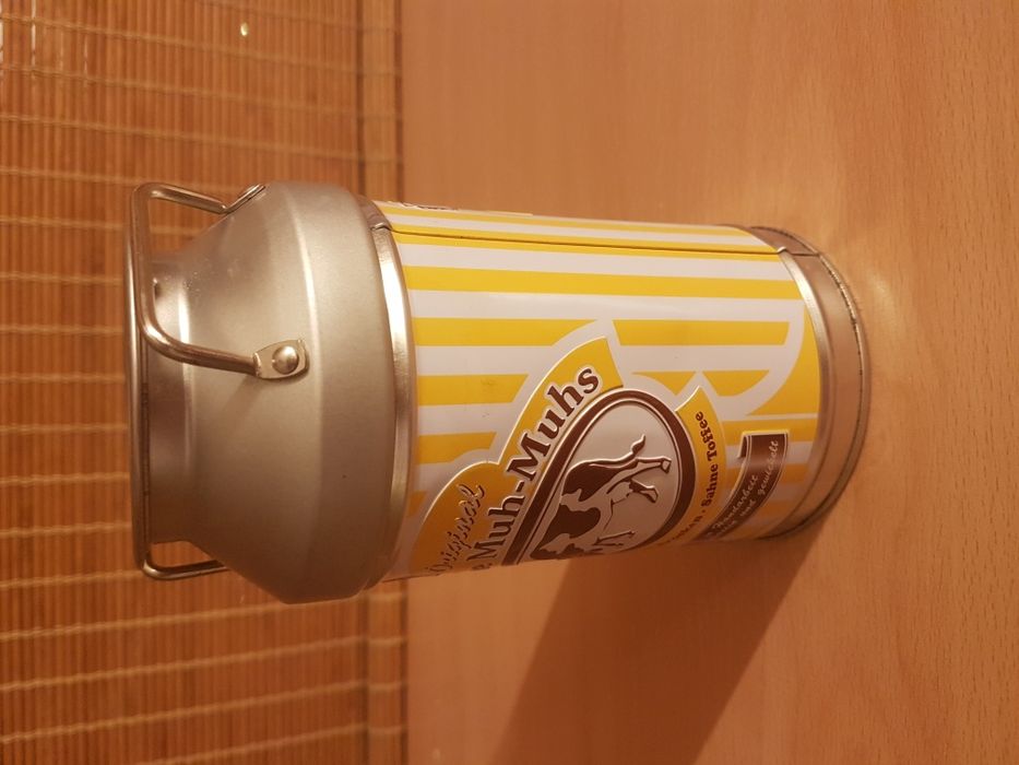 Жестяной бидон копилка