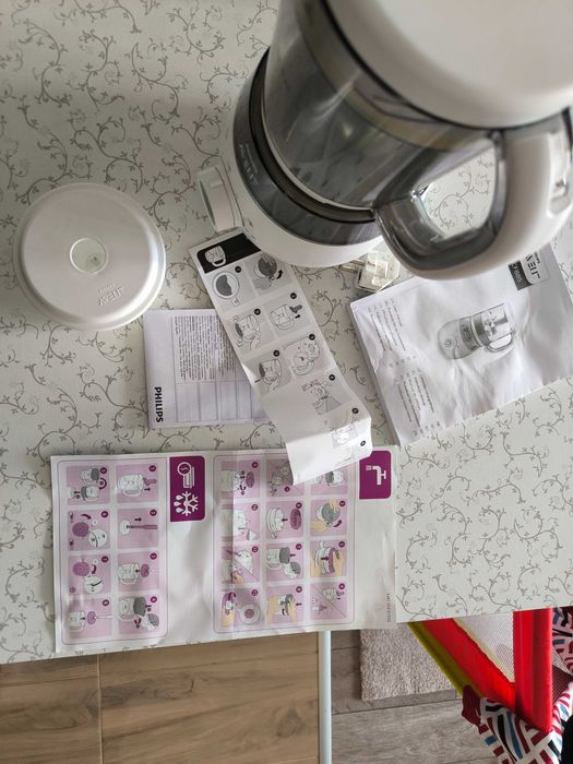 Philips Avent 4в1 уред за готвене на пара