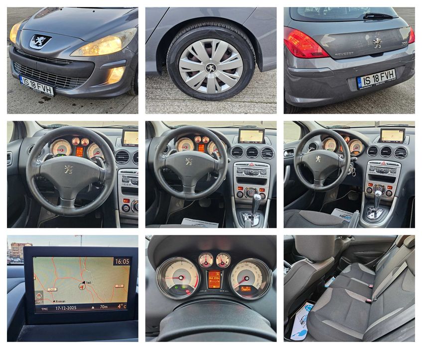 Peugeot 308 2011 1.6 HDi 110 CP euro 5 automata / RATE fara avans