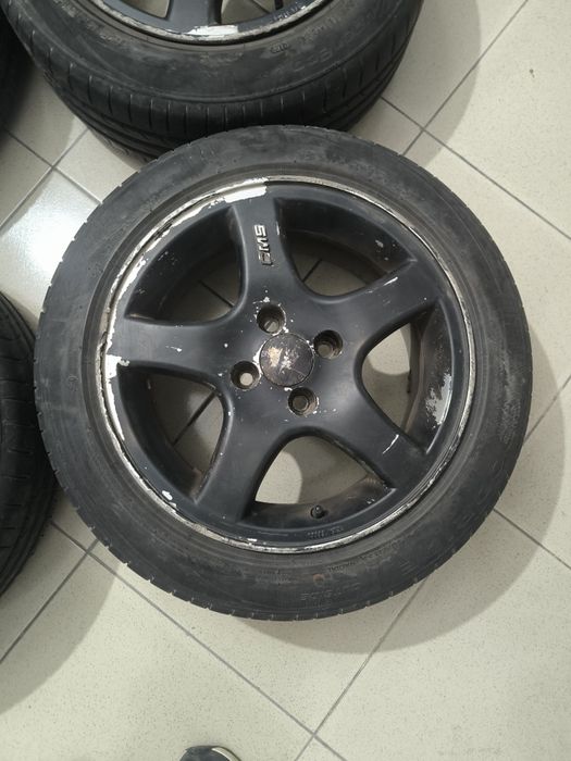 Джанти 15 4 x 100 + летни гуми Goodride