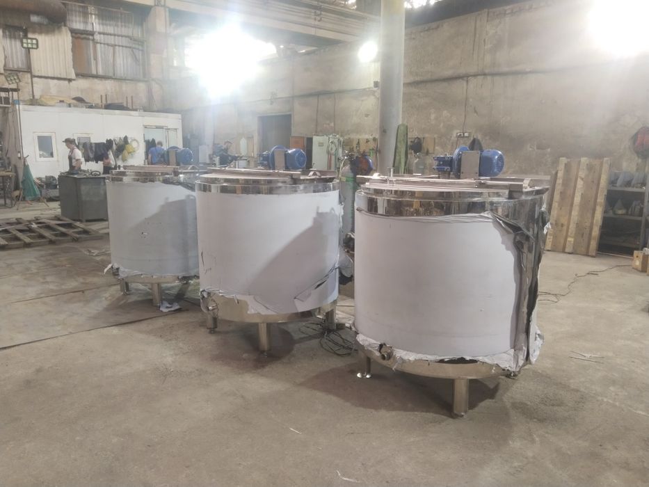 Варочные емкости для молочного производства и жиротопки