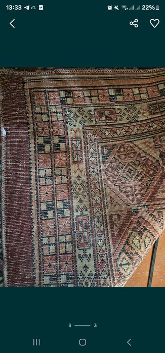 Продаётся антикварный ковёр 3×4