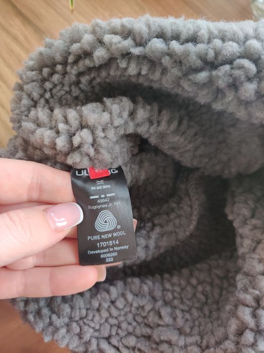 Шапка натуральная шерсть Tabiiy jun shlyapa