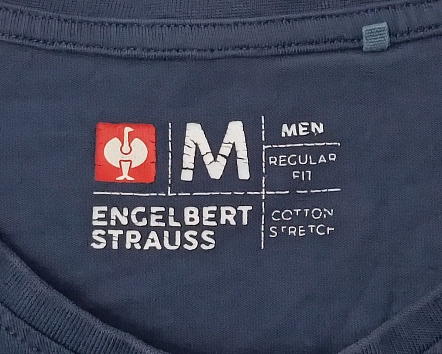 Engelbert Strauss Shirt оригинална тениска M памучна фланелка
