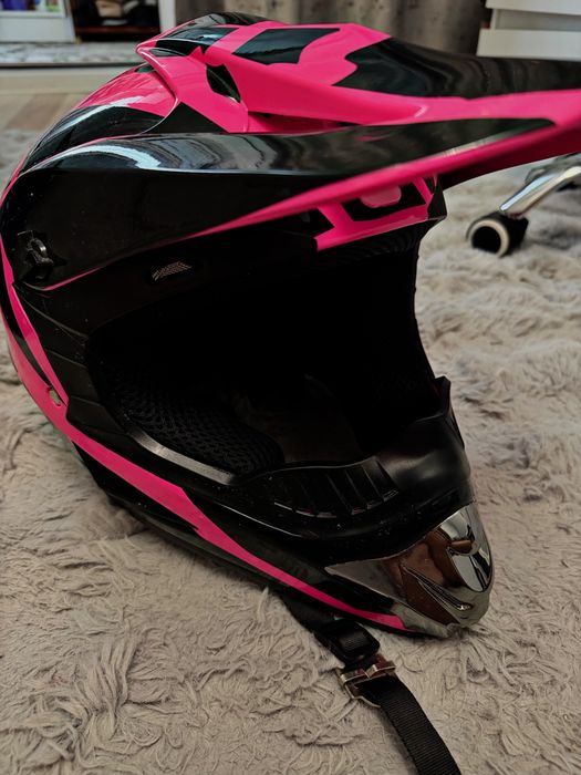 Casca Fox black&pink
