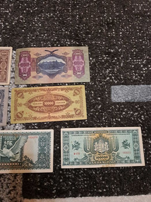 Lot 7 bancnote Pengo