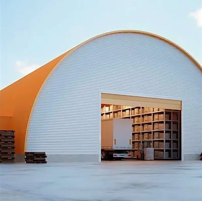 Строительство ангаров Ангар безкаркасный,Алматы