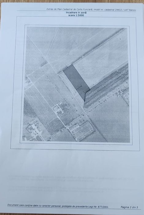 Teren de vanzare Alexandria/Nanov