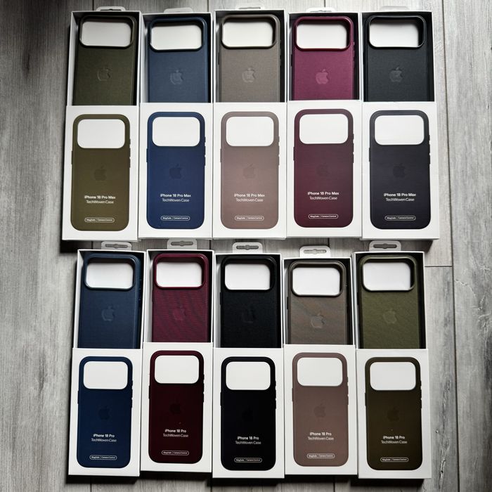 Huse Techwoven/Piele/Silicon/ Clear 18 Pro Max/18 Pro/ 17 Pro Max/ 17 Pro