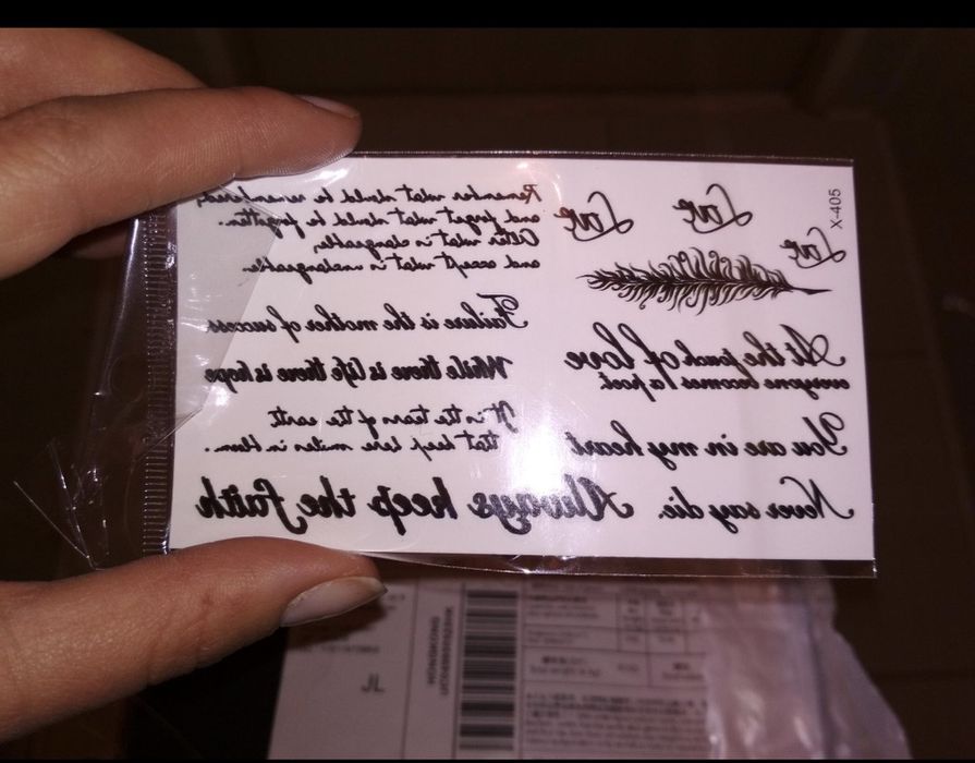 Времени Татуировка