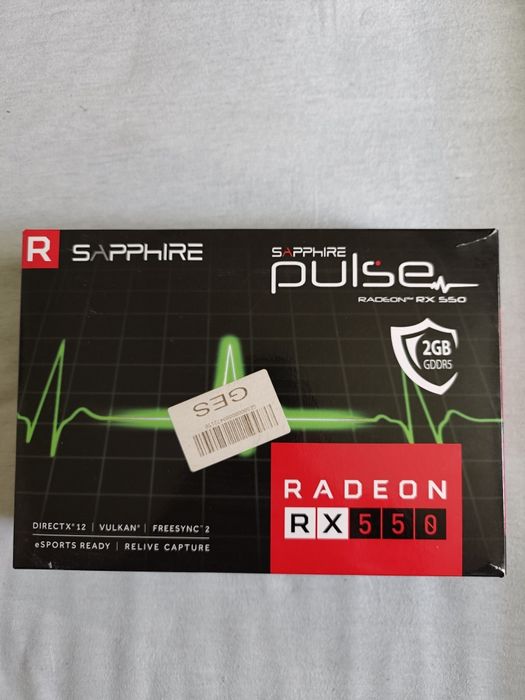 Sapphire RX550 2gb