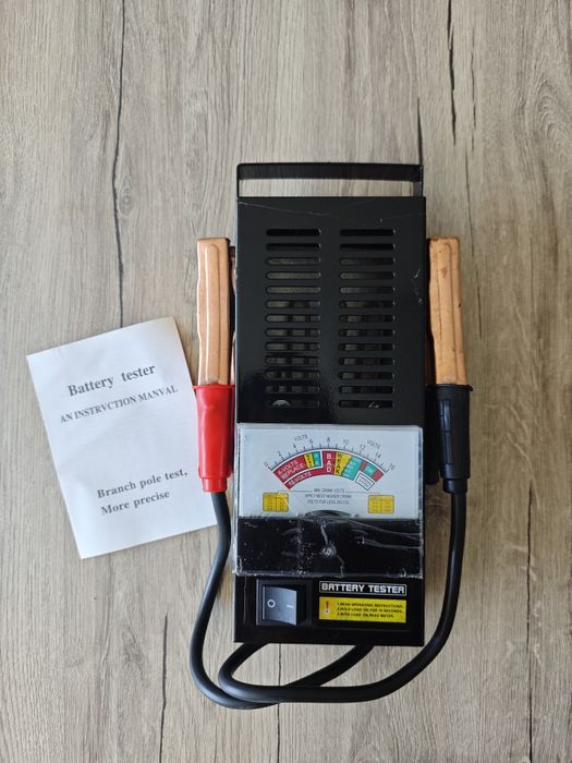 Тестер за акумулатори 6 V/12 V – ново устройство за тест на батерии !