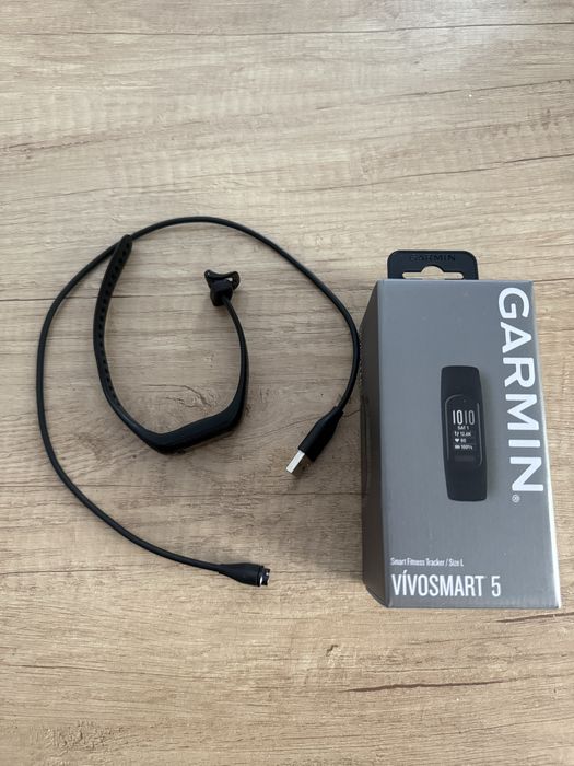 Brățară fitness Garmin Vivosmart 5 (Mărimea L) - Cutie inclusă