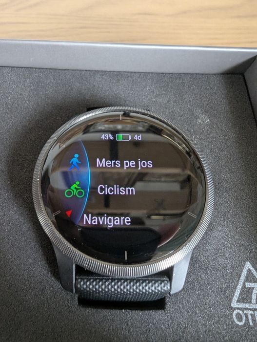 Ceas Smartwatch GARMIN VENU 2 Music, în cutie, ca nou.