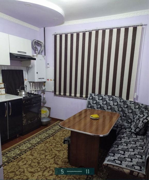 2х комнатная с мебелью и техникой вдоль дороги