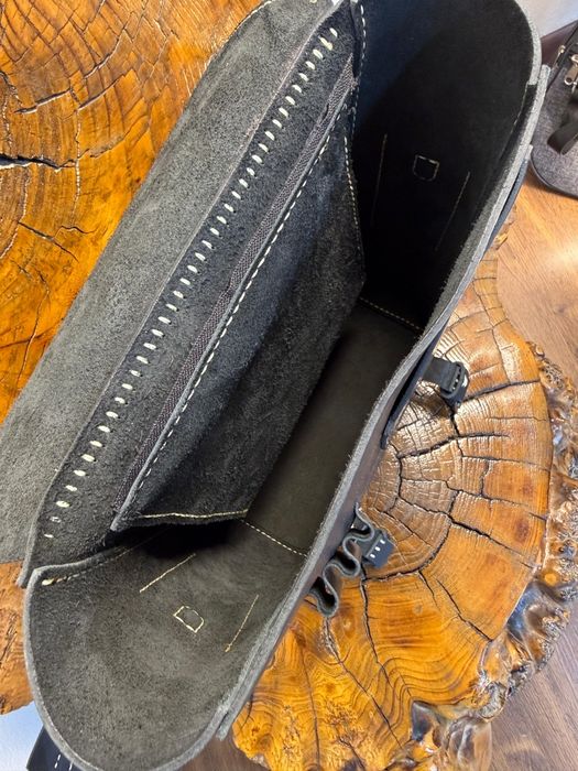 Кожаная сумка ручной работы