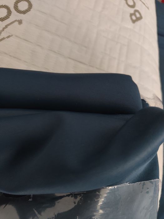 2 buc Draperii opace Deconovo - Albastru închis 210x140 cm