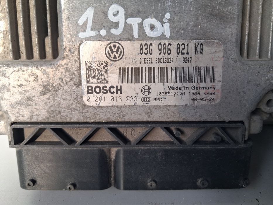 Компютър двигател VW Golf 5 1.9Tdi 105к.с.