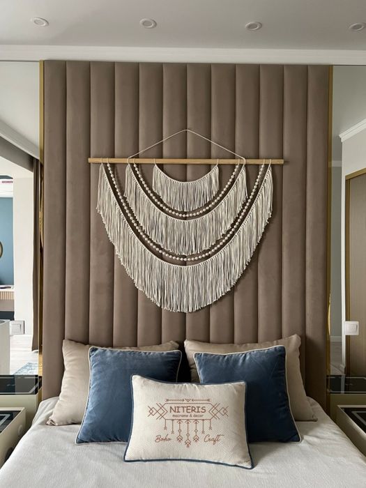 Бохо, макраме панно