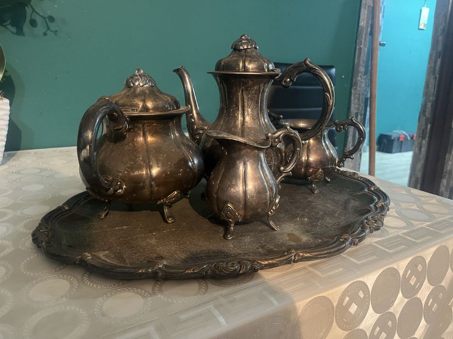 Vand 4 piese de argint