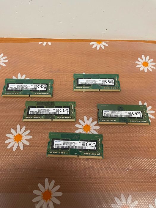 Memorii laptop Sodimm Samsung 8 Gb 3200, 1 x8 Gb, M47A1G44CB0