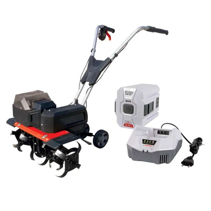 Motocultor Rotakt Pulsar RO40 cu acumulator de 4Ah și încarcător