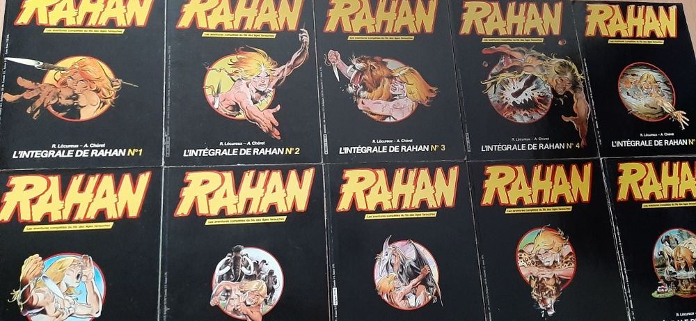 Colecție reviste Rahan - L'integrale de Rahan