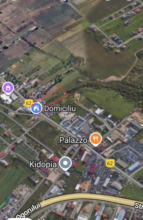 Vând teren intravilan Cihei 1386  mp  ,  500 m. de centura Oradea