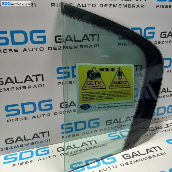 Geam Sticla Fix de pe Usa Stanga Spate Volkswagen Passat B7 Berlina Sedan 2010 - 2015 [0987]