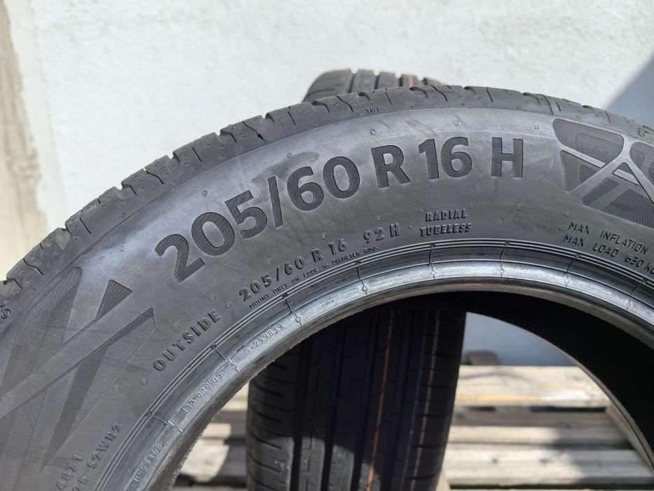 205/60/16 Континентал ДОТ 2024 г - Чисто Нови