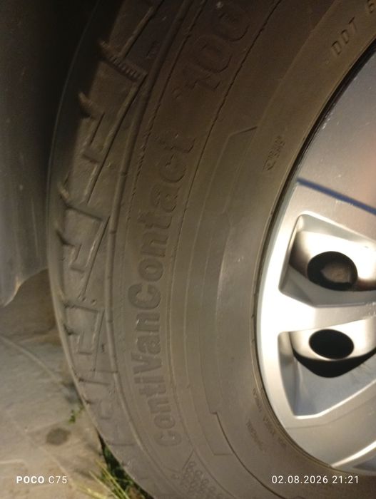 Set 4 anvelope vara 195/75 R16c DOT 2019 Continental  Vanco 100 profil  5  mm