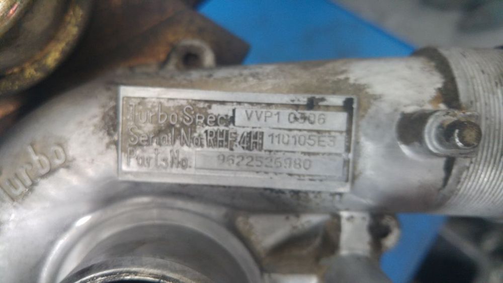 turbina 2.0 hdi peugeot 207 308 partner citroen berlingo c5 9622526980