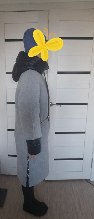 Тёплый пуховик 44,46р