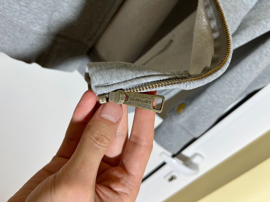 Мъжки суичър с цип и качулка Carhartt Chase Hooded (оригинал размер XL