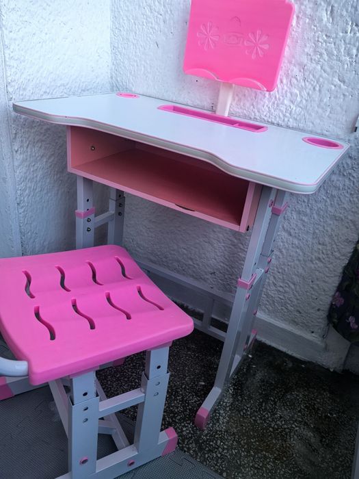 Birou fetițe reglabil 3-9 ani