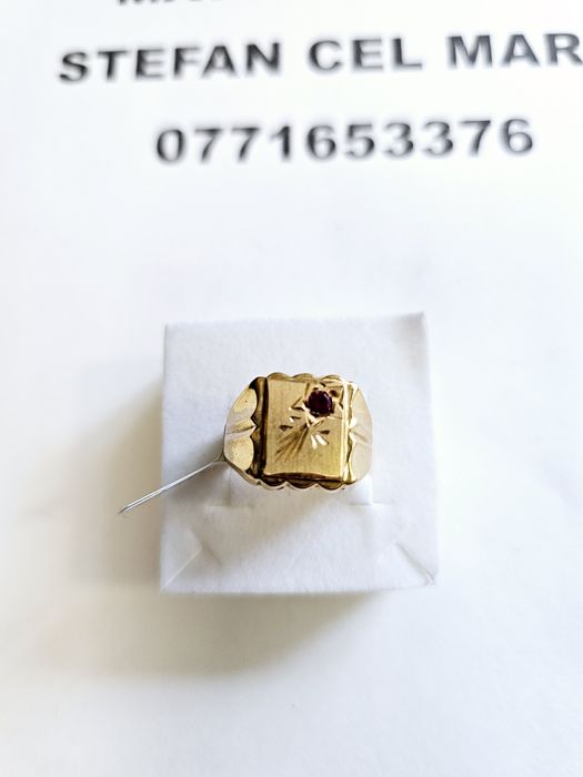 Vand inel din aur 18 k 4.61 g cod 697