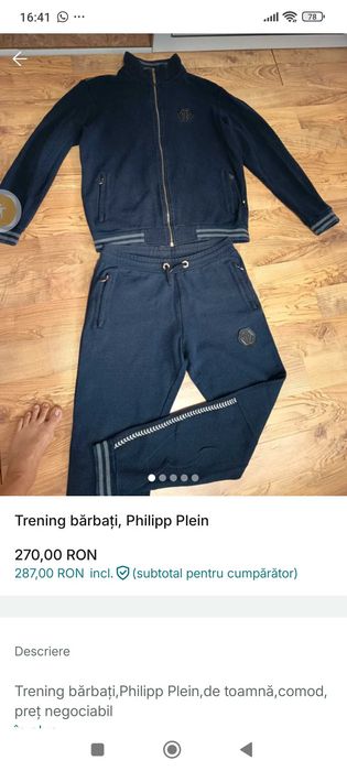 Trening bărbați Philipp Plein
