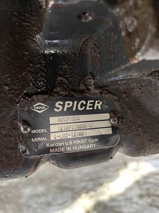 Case (кейс695) мост в зборе