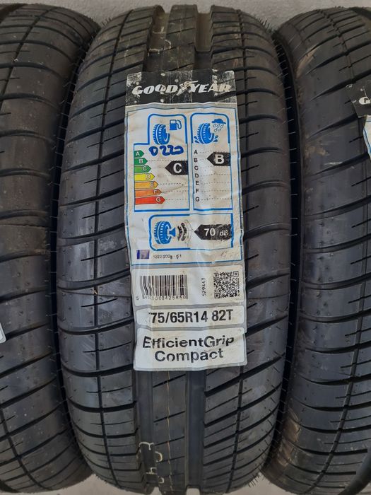Нови летни гуми 4 броя GOODYEAR EfficientGrip 175 65 R14