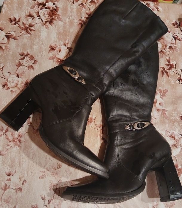 Красиви Дамски Ботуши Чизми 39