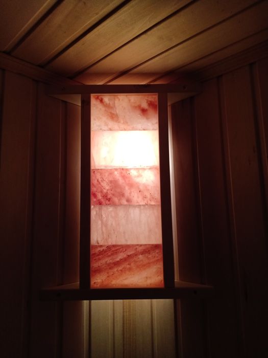 Абажур из гималайской соли!