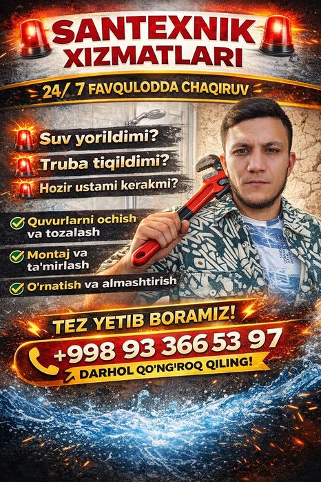 Santexnik xizmatlari