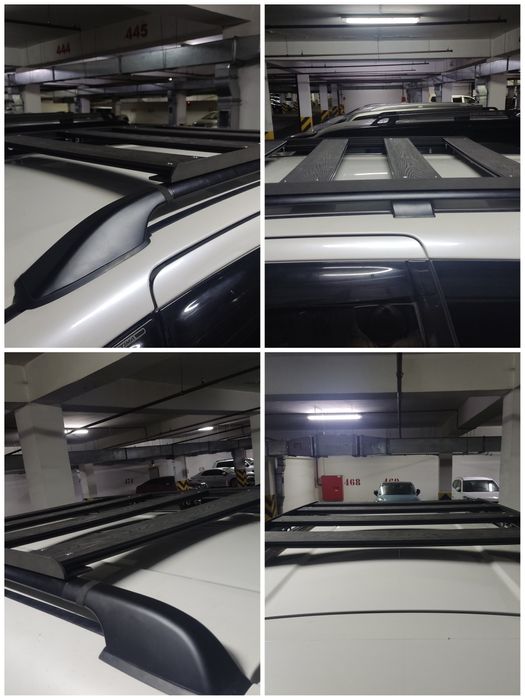 Установка рейлингов и багажника Toyota estima