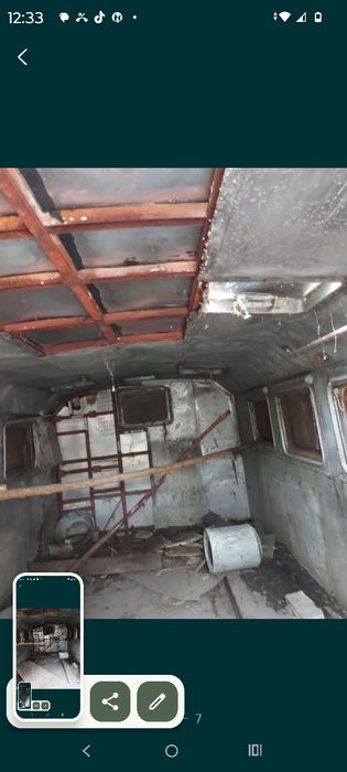 Будка алюминиевая на  газ 66