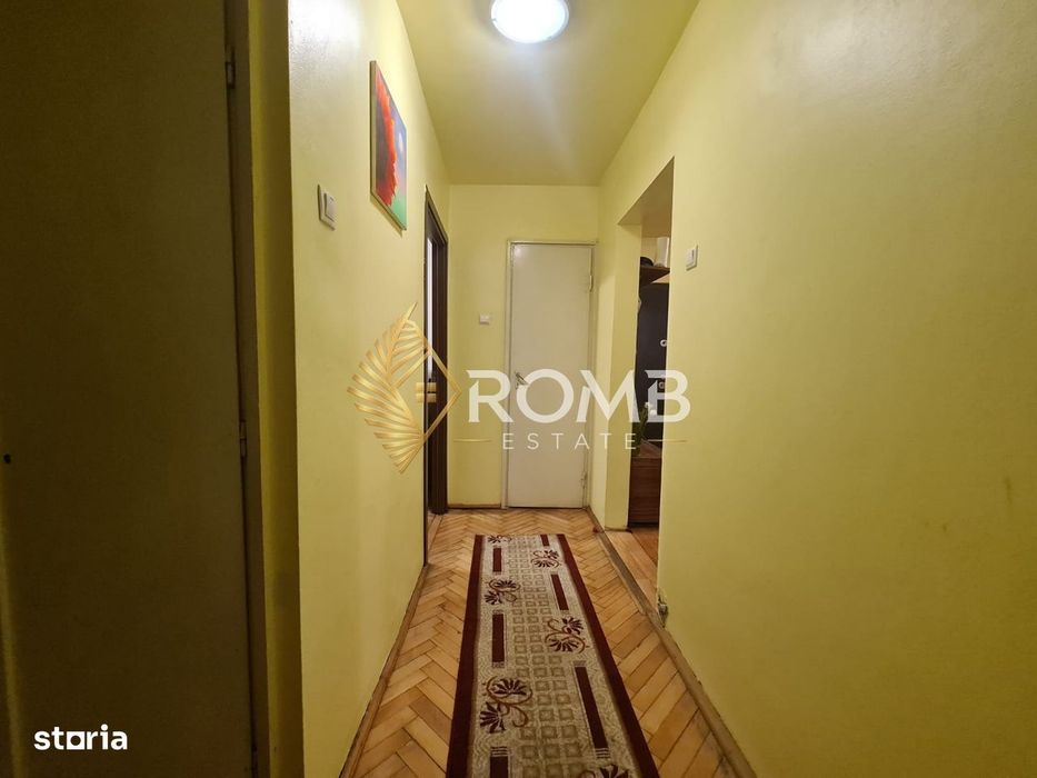 Apartament 3 camere decomandat, 64 mp, mobilat si utilat – Manastur
