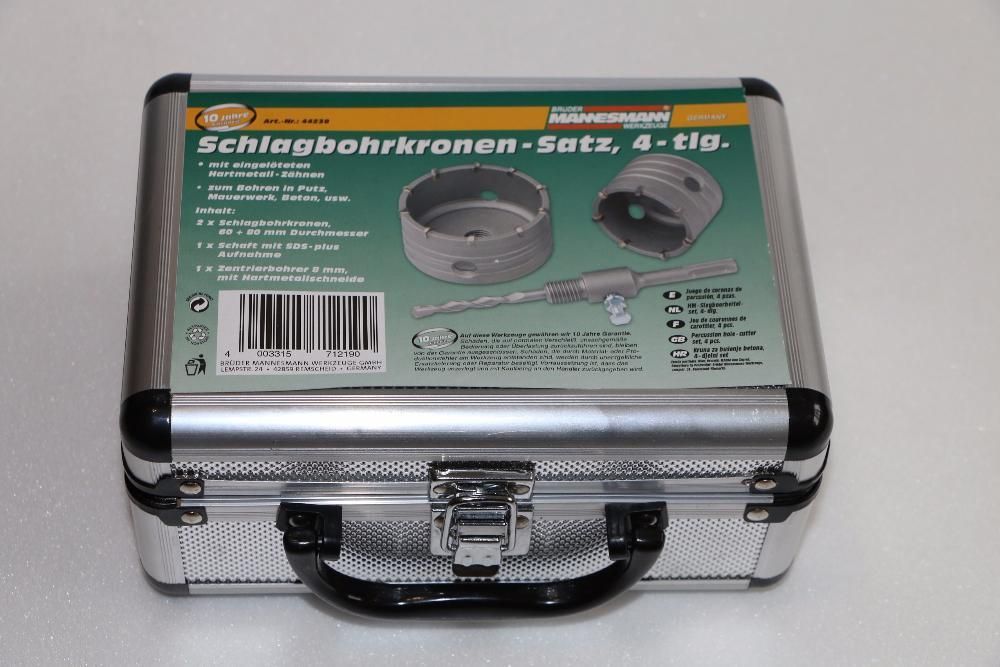 боркорони 2 бр, MANNESMANN,  SDS, 60 mm, 80 mm, Германия