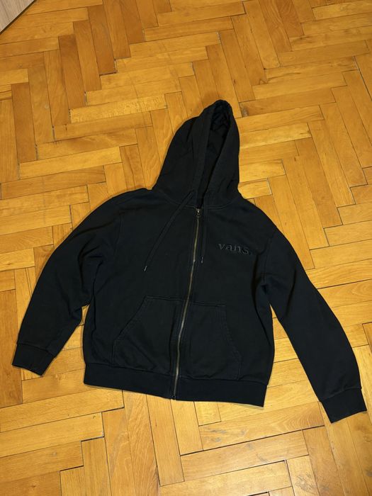 Оригинален суитшърт Vans с цип (размер S, Relaxed fit)