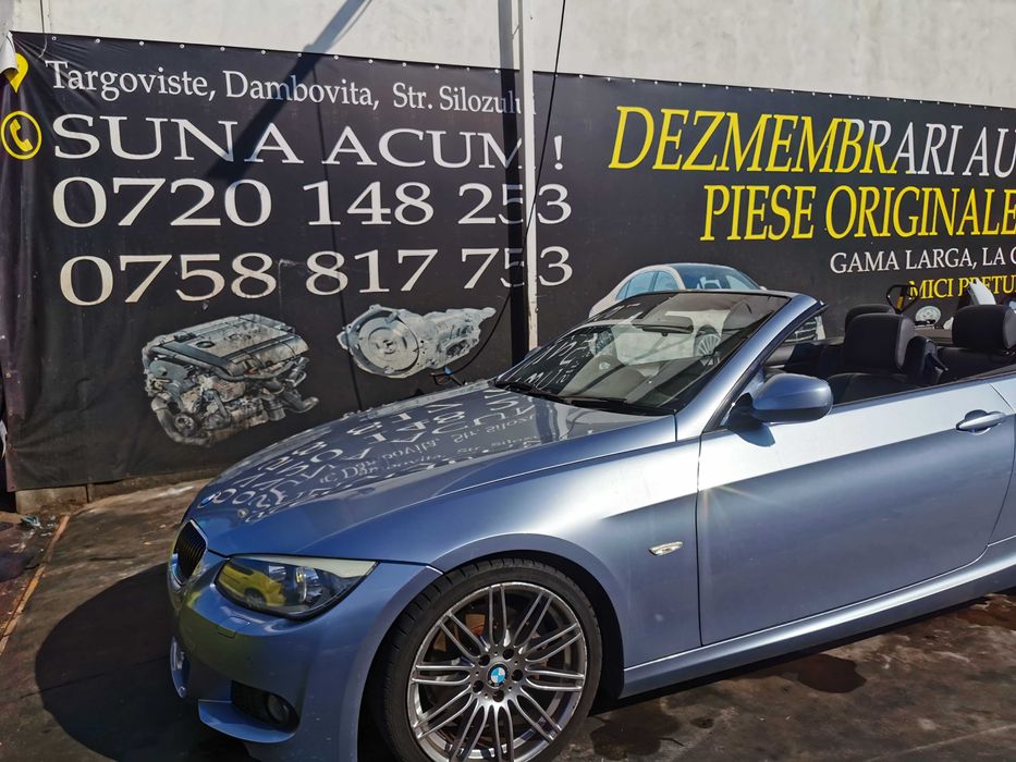 Dezmembrez bmw 325D e93/320 e93/decapotare bmw e93/bara e93/far e93